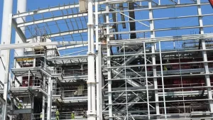 heavy_steel_frame_for_oil_and_gas_field